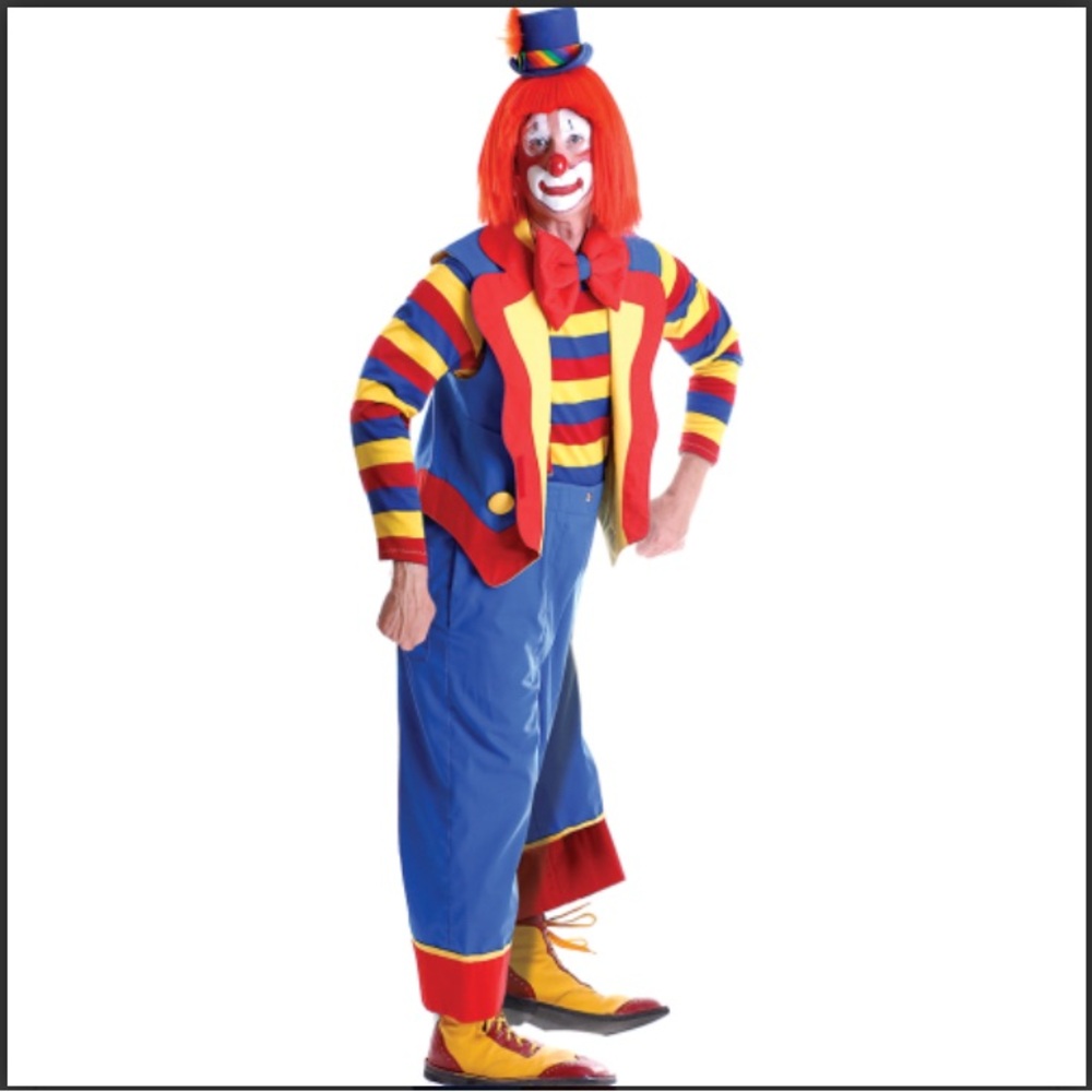 Circus Carnival Clown Life Size Cardboard Cutout